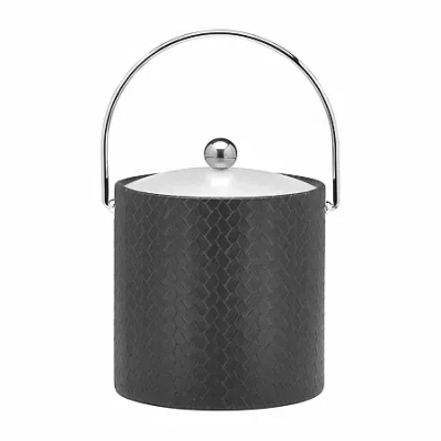 Kraftware Metropolis 2-pc. Ice Bucket In Black