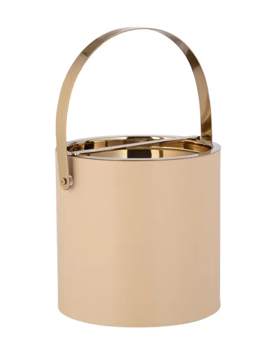 Kraftware Milan Ice Bucket, 3 Quart In Beige