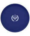 Kraftware Pastimes 14" Round Tennis Serving Tray In Multi