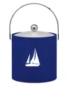 Kraftware Pastimes Sailboat Ice Bucket, 3 Quart In Multi