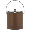 Kraftware San Remo 3-qt. Ice Bucket With Bale Handle In Brown