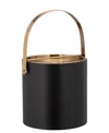 Kraftware Santa Barbara Ice Bucket, 3 Quart In Black