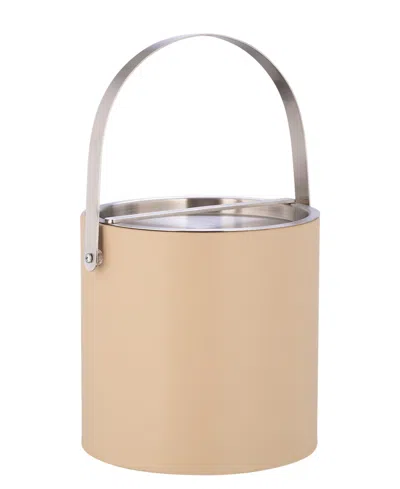 Kraftware Sydney Ice Bucket, 3 Quart In Beige