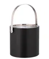 Kraftware Sydney Ice Bucket, 3 Quart In Black