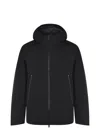 Krakatau Nylon Jacket In Black
