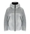 Krakatau Bicep Liner White Hooded Jacket In White