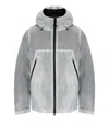 KRAKATAU KRAKATAU BICEP LINER WHITE HOODED JACKET