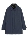 Krakatau Bleriot Trench Coat In Blue