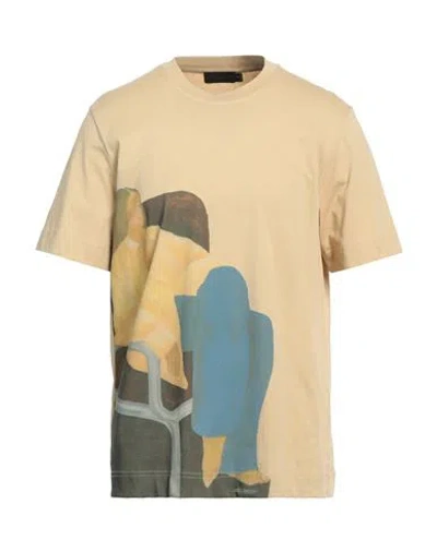 Krakatau Man T-shirt Beige Size Xl Cotton