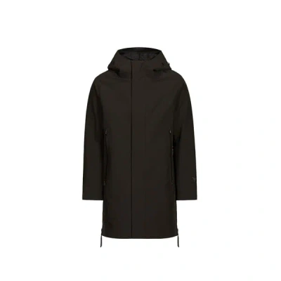 Krakatau Parka À Capuche Avec Doublure Amovible In Brown