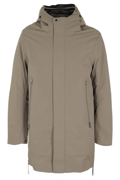 Krakatau Planck Jacket In Brown