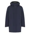 KRAKATAU KRAKATAU  PLANCK LINER NAVY BLUE PARKA