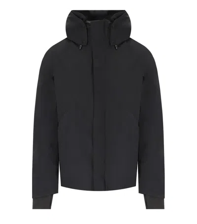 KRAKATAU KRAKATAU WERYK BLACK HOODED JACKET