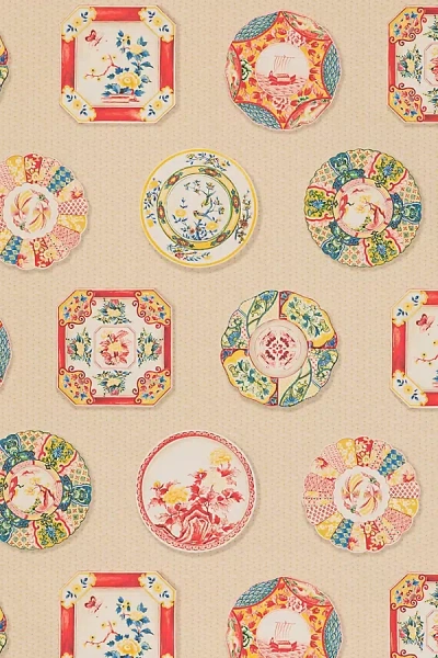 Kravet Bonchamp Antique-inspired Wallpaper