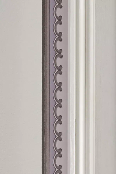 Kravet Broderie Border Wallpaper In Purple