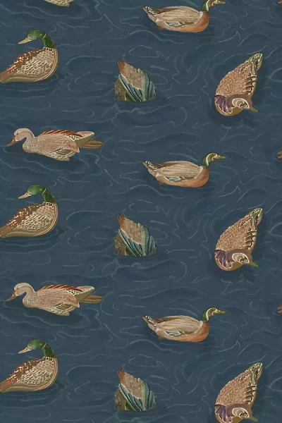 Kravet Duck Pond Wallpaper