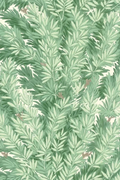 Kravet Florence Court Botanical Wallpaper