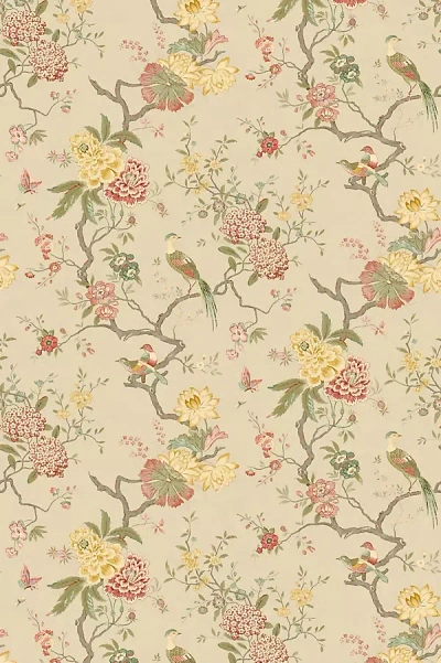 Kravet Oriental Bird Wallpaper