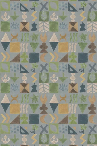Kravet Potato Print Geometric Wallpaper
