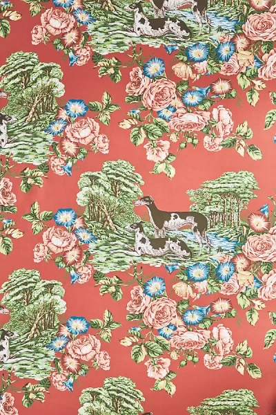 Kravet Whippets Paper Wallpaper In Multi