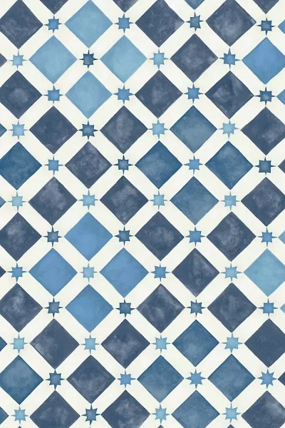 Kravet Zellige Geometric Wallpaper