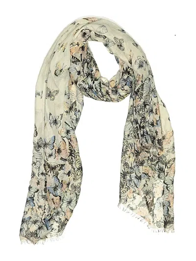 Pre-owned Krazy Kat Scarf In White