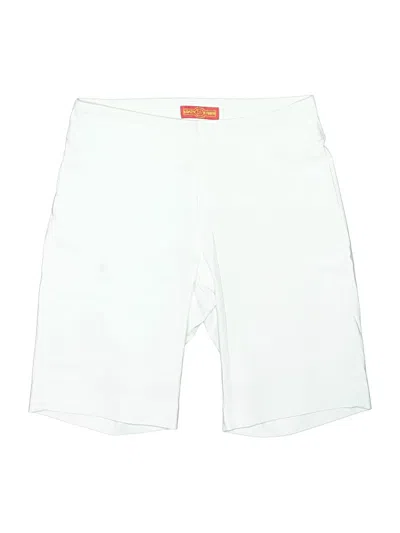 Pre-owned Krazy Larry Athletic Shorts In White