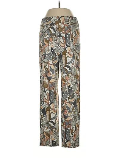 Pre-owned Krazy Larry Casual Pants In Gold