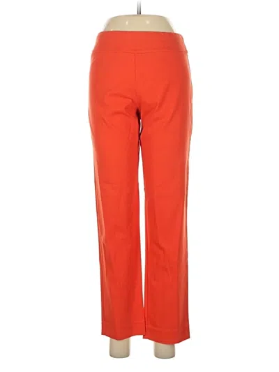 Pre-owned Krazy Larry Casual Pants In Orange
