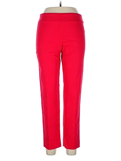 Pre-owned Krazy Larry Casual Pants In Red