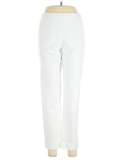 Pre-owned Krazy Larry Casual Pants In White