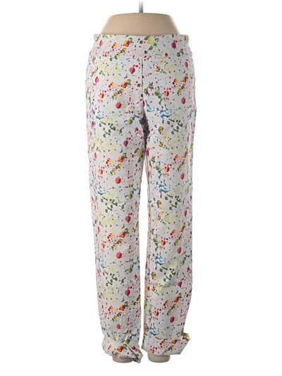 Pre-owned Krazy Larry Casual Pants In White