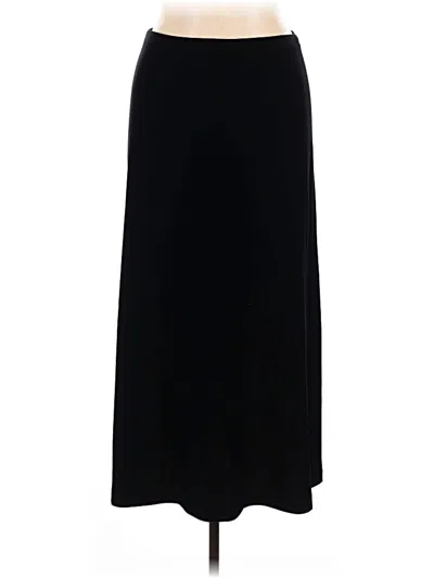 Pre-owned Krazy Larry Formal Skirt In Black