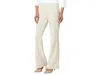 Krazy Larry Long Micro Slight Flare Pant In White