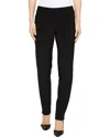 Krazy Larry Microfiber Skinny Pull-on Pant In Black In Black