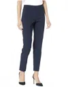 Krazy Larry Pull On Ankle Pant In Navy In Blue