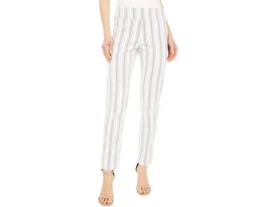 Krazy Larry Striped Pull On Pants In Multi Color