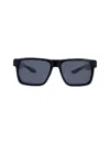 Kreedom Men's Tasmania Polar Sunglasses In Frame: Gloss Black - Lens - Smoke In Black