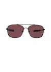 Kreedom Men's Texas Polar Sunglasses In Matte Blac - Rose In Black