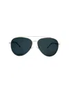 Kreedom Men's Wyoming Polar Sunglasses In Gloss Yellow Gold - Green In Brown