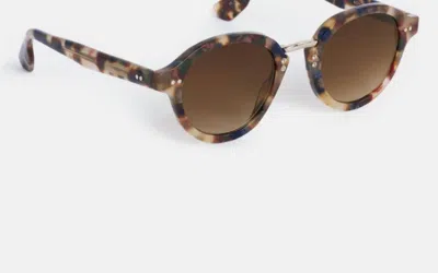 Krewe Ashton Sunglasses In Tuscan Tortoise 12k In Brown