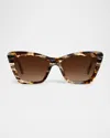 Krewe Brigitte Acetate Cat-eye Sunglasses