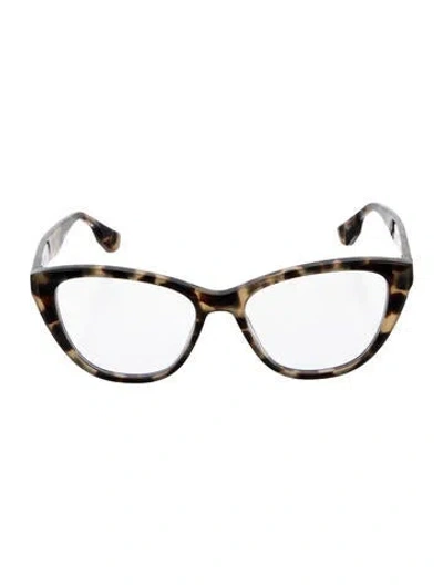 Pre-owned Krewe Cat-eye Eyeglasses In Multi