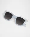 Krewe Celeste Acetate Square Sunglasses In Blue