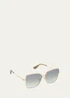KREWE DOLLY TITANIUM BUTTERFLY SUNGLASSES