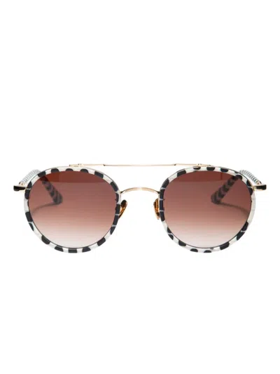 Krewe Du Optic Domino Sunglasses