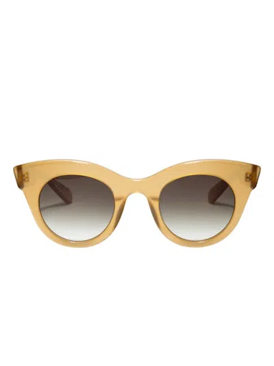 Krewe Du Optic Olivia Sunglasses In Yellow