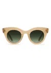 Krewe Olivia Acetate Cat-eye Sunglasses In Multi