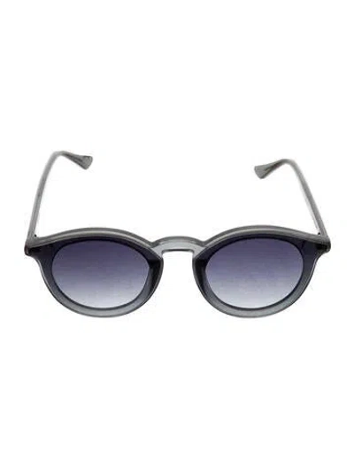 Pre-owned Krewe Round Gradient Sunglasses In Multi