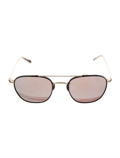 Pre-owned Krewe Round Tinted Sunglasses